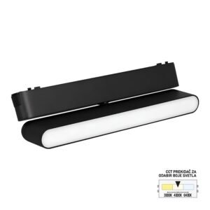 LED magnetna svetiljka CCT ULTRA SLIM FMS1101-12 BK
