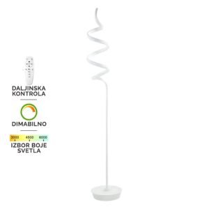 LED podna lampa F2027-48F WH