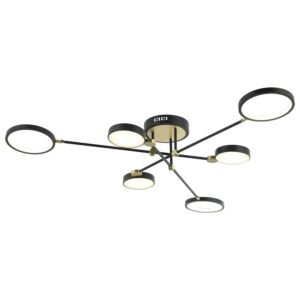 LED plafonska lampa F2036-45C BK+SG