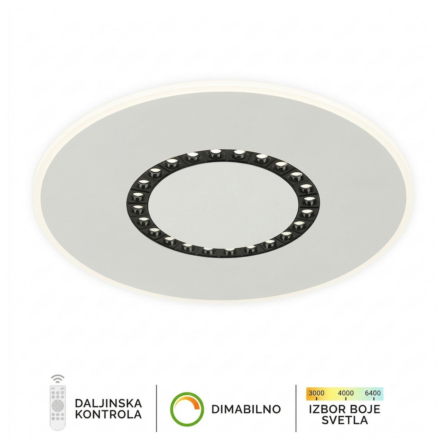 LED plafonska lampa F2058-24C