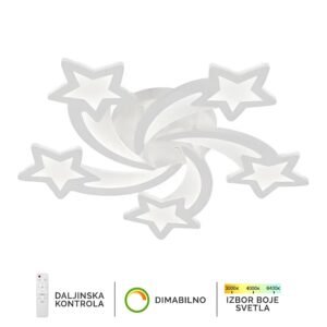 LED plafonska lampa F2090-68C WH