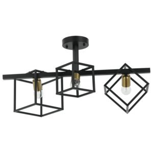 Plafonska lampa F7275-3C BK