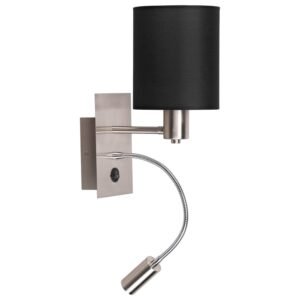 Zidna lampa F7704-1ZL BK