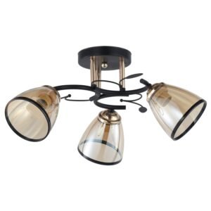 Plafonska lampa MD2740-3 BK+GD
