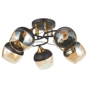 Plafonska lampa MD2741-5 BK+SG