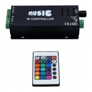 RGB kontrola muzička RF-MUS1-12A