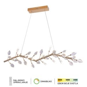 LED viseća lampa KP5001-32V GD