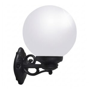 Zidna lampa BISSO/G250 BK OPAL