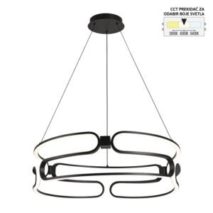 LED viseća lampa F2108-60V BK CCT