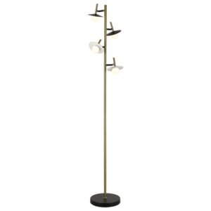 LED podna lampa F2407-16F BK+SG