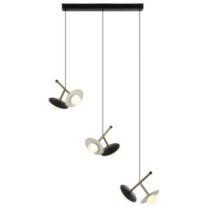 LED viseća lampa F2407-18VL BK+SG