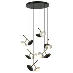 LED viseća lampa F2407-36V BK+SG