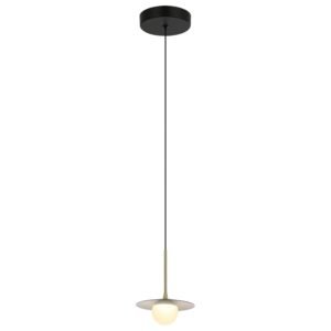LED viseća lampa F2407-4V BK+SG