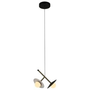 LED viseća lampa F2407-8V BK+SG